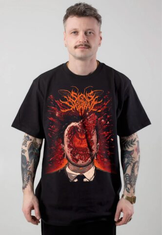 Signs Of The Swarm – Hell Must Fear Me – T-Shirt – Schwarz – S – 100% Baumwolle