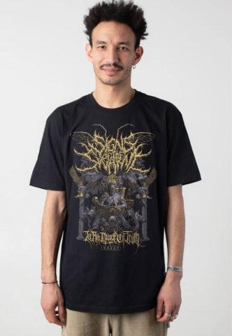 Signs Of The Swarm – To Rid Myself Of Truth – T-Shirt – Schwarz – S – 100% Baumwolle