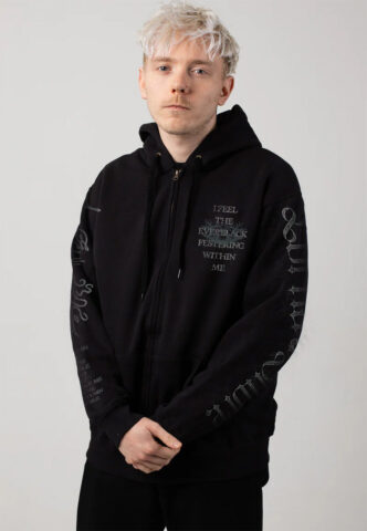 Lorna Shore – IFTEFWM Cover – Zipper – Schwarz – M – 50% Baumwolle, 50% Polyester