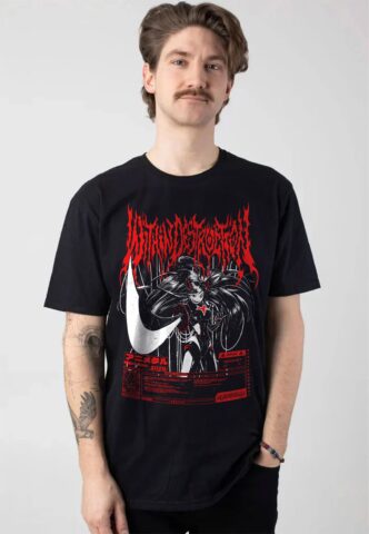 Within Destruction – Cybergirl – T-Shirt – Schwarz – S – 100% Baumwolle