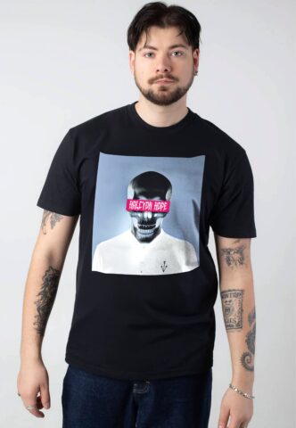 Halcyon Hope – Skull – T-Shirt – Schwarz – L – 100% Baumwolle