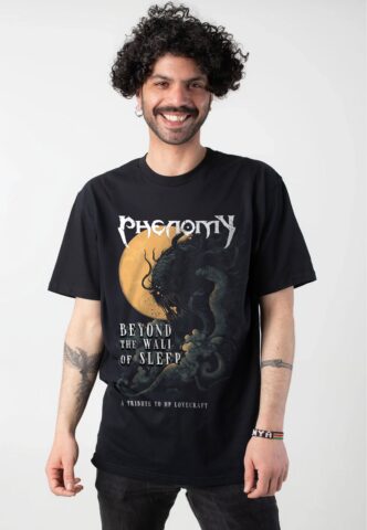 Phenomy – Beyond The Wall Of Sleep – T-Shirt – Schwarz – M – 100% Baumwolle