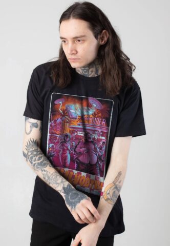Vulvodynia – Destroy All Humans – T-Shirt – Schwarz – S – 100% Baumwolle