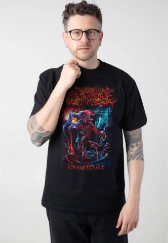 Lorna Shore – Unbreakable – T-Shirt – Schwarz – S – 100% Baumwolle