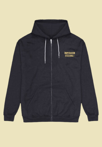 Impericon Festival – Pocket Logo Lion 2025 – Zipper – Schwarz – L – 80% Baumwolle, 20% Polyester