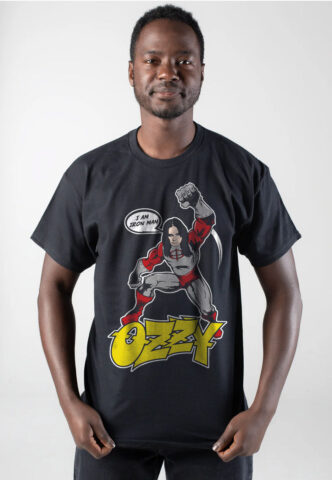 Ozzy Osbourne – Iron Man – T-Shirt – Schwarz – S – 100% Baumwolle