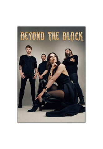 Beyond The Black – Band Photo 2025 – Poster – Schwarz – Onesize – 100% Polyester