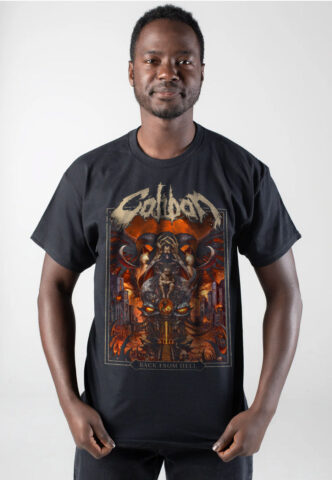 Caliban – Back From Hell 2025 Tour – T-Shirt – Schwarz – L – 100% Baumwolle