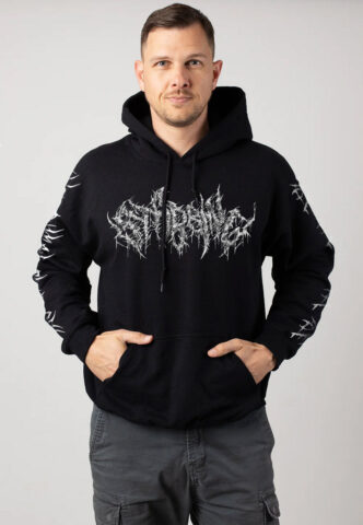 Stabbing – Ultra Guttural Blasting Death – Hoodie – Schwarz – L – 50% Baumwolle, 50% Polyester