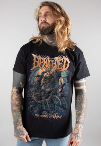 Benighted – The Scars of Ekbom – T-Shirt – Schwarz – S – 100% Baumwolle