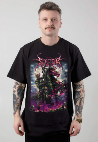 Sinizter – Dark Horse – T-Shirt – Schwarz – XXL – 100% Baumwolle