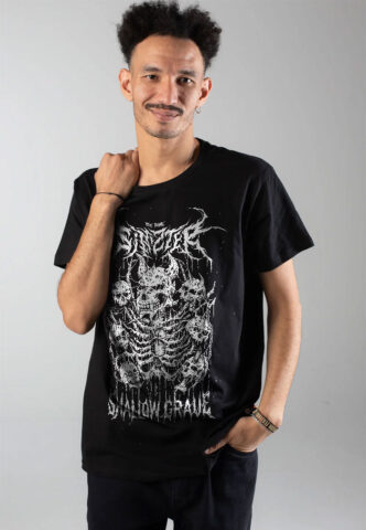 Sinizter – Sin Shallow Grave – T-Shirt – Schwarz – XXL – 100% Baumwolle