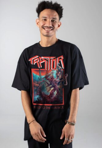 Traitor – Exiled To The Surface – T-Shirt – Schwarz – 3XL – 100% Baumwolle