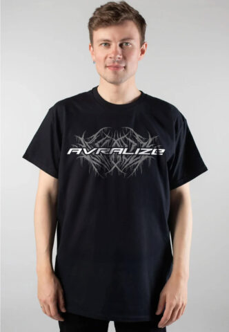 AVRALIZE – OG Logo – T-Shirt – Schwarz – XL – 100% Baumwolle