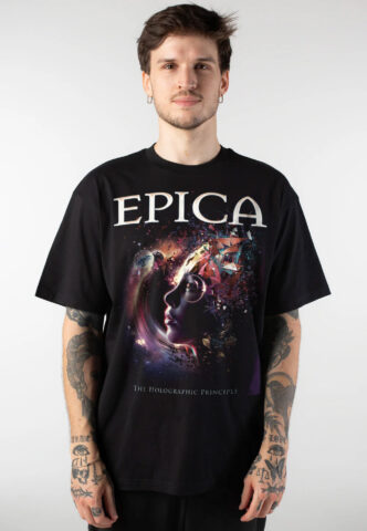 Epica – The Holographic Principle – T-Shirt – Schwarz – M – 100% Baumwolle