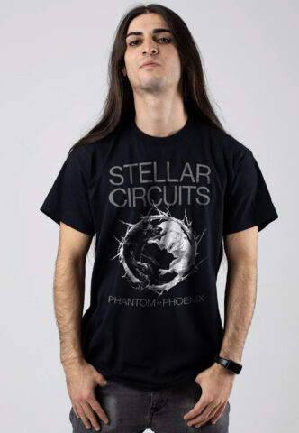 Stellar Circuits – Phantom : : Phoenix – T-Shirt – Schwarz – M – 100% Baumwolle