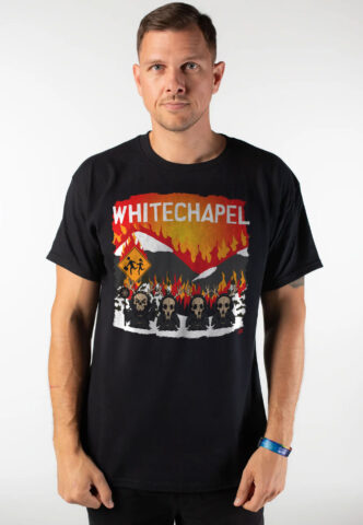 Whitechapel – Gang Comic Edition – T-Shirt – Schwarz – M – 100% Baumwolle