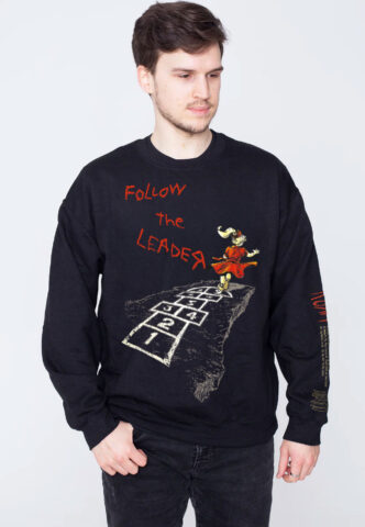 Korn – Follow The Leader – Sweatshirt – Schwarz – L – 50% Baumwolle, 50% Polyester