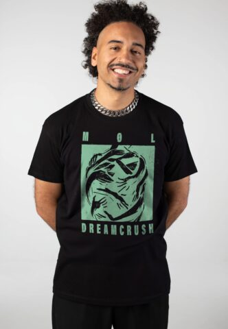 MØL – Dreamcrush – T-Shirt – Schwarz – XL – 100% Baumwolle