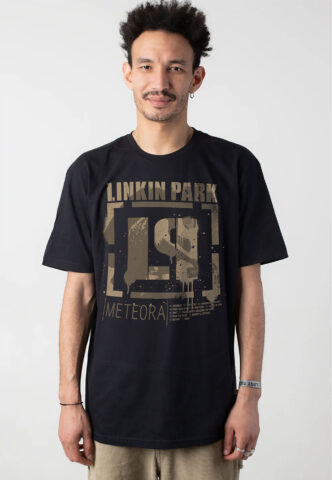 Linkin Park – Metro LP – T-Shirt – Schwarz – S – 100% Baumwolle