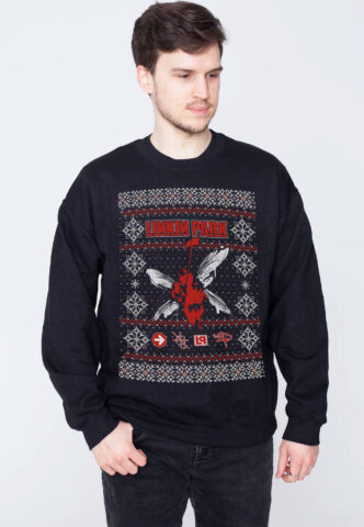 Linkin Park – Hybrid Christmas – Sweater – Schwarz – L – 100% Baumwolle