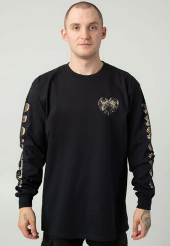 Deez Nuts – Saudade – Longsleeve – Schwarz – S – 50% Baumwolle, 50% Polyester