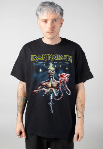 Iron Maiden – Seventh Son Double Vision – T-Shirt – Schwarz – L – 100% Baumwolle
