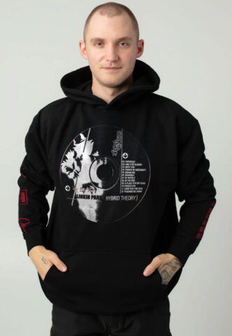 Linkin Park – Hybrid Disk – Hoodie – Schwarz – L – 50% Baumwolle, 50% Polyester