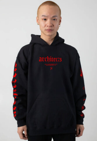 Architects – Deathwish – Hoodie – Schwarz – L – 50% Baumwolle, 50% Polyester