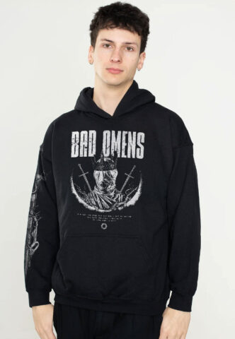 Bad Omens – Evil King – Hoodie – Schwarz – XXL – 50% Baumwolle, 50% Polyester