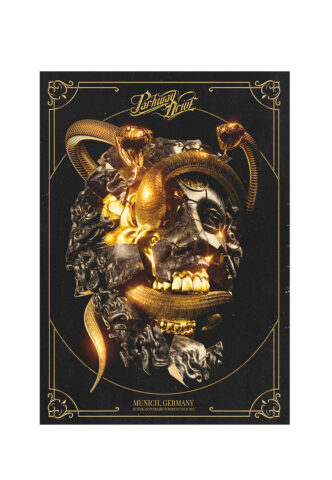 Parkway Drive – Munich Pop Up 2025 – Poster – Schwarz – Onesize – 100% Nylon