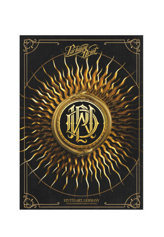 Parkway Drive – Stuttgart Pop Up 2025 – Poster – Schwarz – Onesize – 100% Nylon