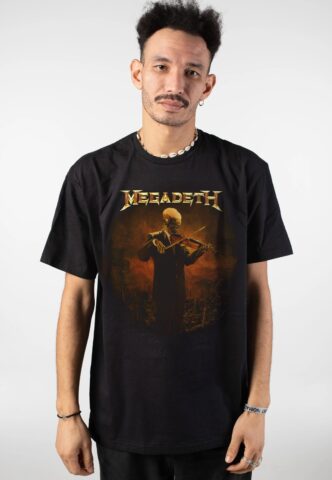 Megadeth – Violinist – T-Shirt – Schwarz – M – 100% Baumwolle