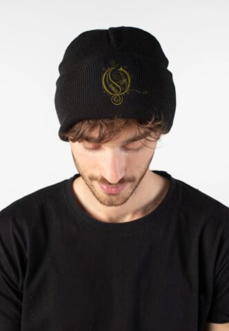 Opeth – O Logo – Beanie – Schwarz – Onesize – 100% Polyacryl