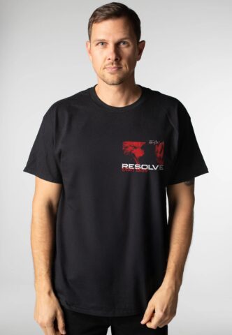 Resolve – Older Days – T-Shirt – Schwarz – S – 100% Baumwolle