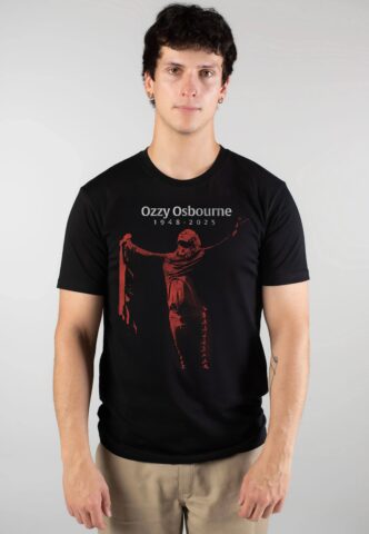 Ozzy Osbourne – Tribute – T-Shirt – Schwarz – M – 100% Baumwolle