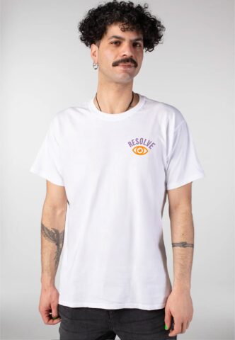 Resolve – Death Awaits White – T-Shirt – Weiß – 3XL – 100% Baumwolle