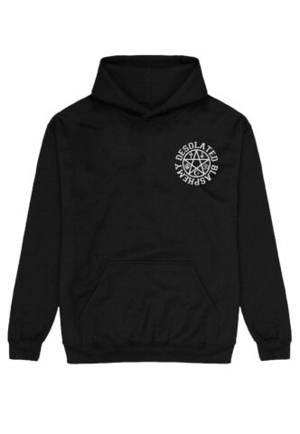 Desolated – Blasphemy – Hoodie – Schwarz – M – 50% Baumwolle, 50% Polyester
