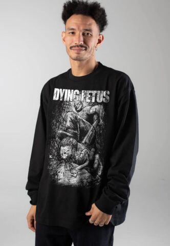 Dying Fetus – Curbstomp – Longsleeve – Schwarz – XL – 100% Baumwolle