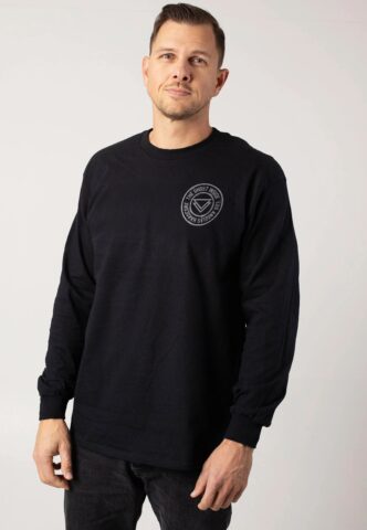 The Ghost Inside – Crossed Scythes – Longsleeve – Schwarz – L – 100% Baumwolle
