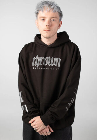 Thrown – Guilt – Hoodie – Schwarz – L – 50% Baumwolle, 50% Polyester