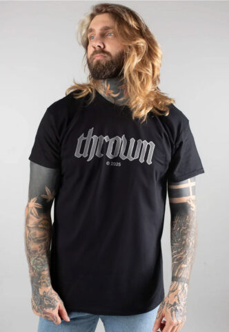 Thrown – OTV – T-Shirt – Schwarz – S – 100% Baumwolle