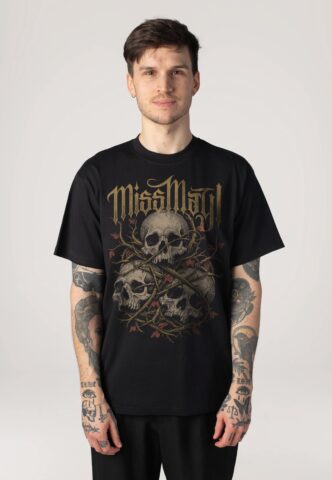 Miss May I – Die On The Vine – T-Shirt – Schwarz – 3XL – 100% Baumwolle