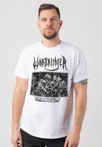 Warbringer – Remain Violent White – T-Shirt – Weiß – XXL – 100% Baumwolle