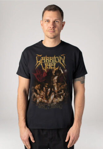 Carrion Vael – Slay Utterly – T-Shirt – Schwarz – L – 100% Baumwolle
