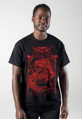 Distant – Tyrannotophia – T-Shirt – Schwarz – 3XL – 100% Baumwolle