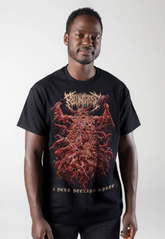 Peeling Flesh – 3 Year Peeling Spree – T-Shirt – Schwarz – XXL – 100% Baumwolle