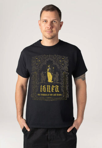Ignea – The Realms Of Fire And Death – T-Shirt – Schwarz – XXL – 100% Baumwolle