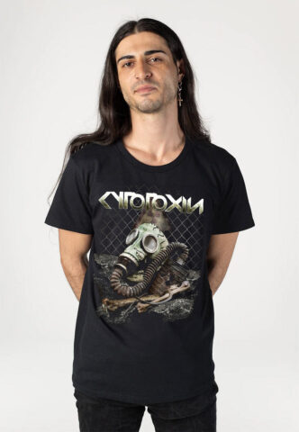 Cytotoxin – Gasmask – T-Shirt – Schwarz – 3XL – 100% Baumwolle