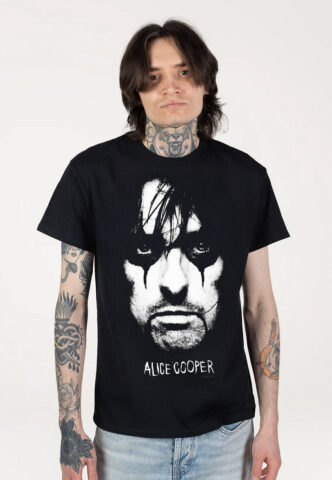 Alice Cooper – Portrait – T-Shirt – Schwarz – 3XL – 100% Baumwolle
